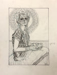 Study of "Catrina with Tortillero"
